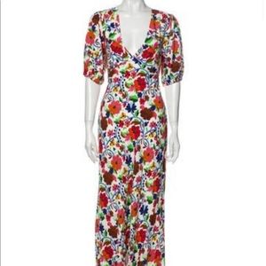 RIXO Steph Floral Dress